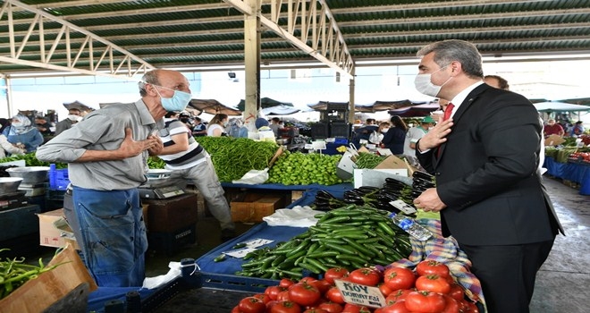 Başkan Köse´den Pazar Denetimi