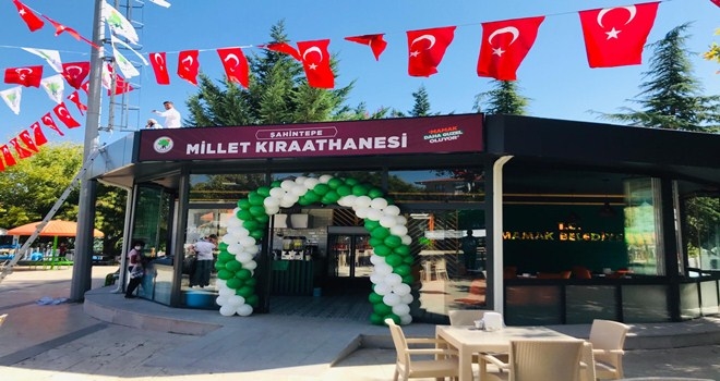 Mamak´a iki yeni Millet Kıraathanesi