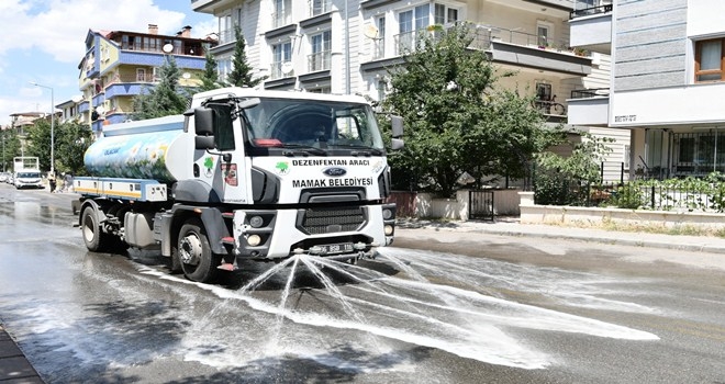 Mamak´ta temizlik her yerde