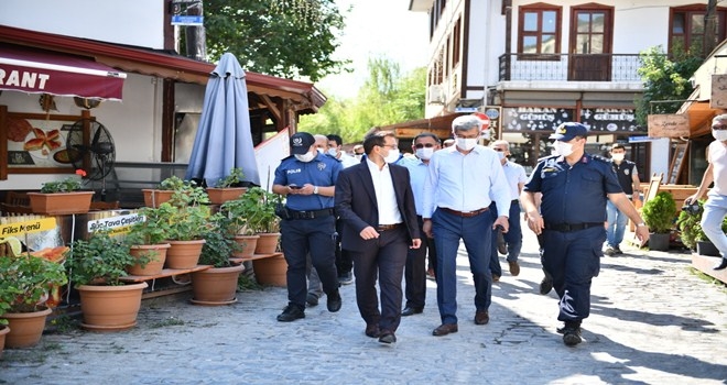 Beypazarı´nda En Kapsamlı Koronavirüs Denetimi 