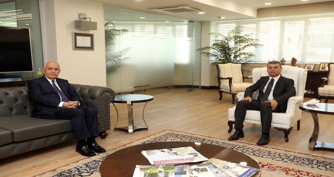 Başkan Yaşar, Başkan Şimşek´i ağırladı