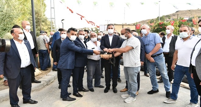 Kızılca mahalle konağına ilk harç