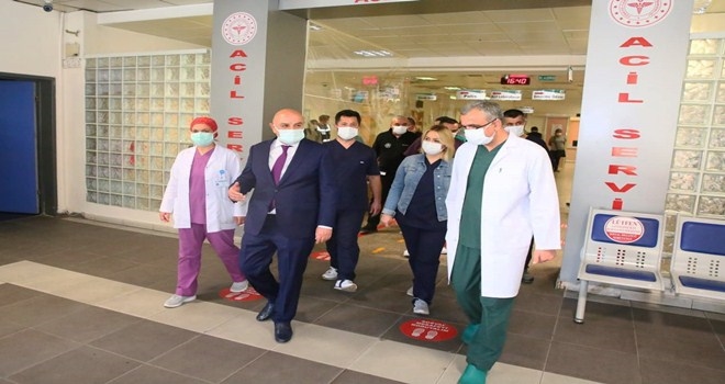 ALTINOK´TAN SAĞLIK ÇALIŞANLARINA DESTEK ZİYARETİ