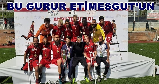 TÜRKİYE KUPASI ETİMESGUT BELEDİYESPOR´UN