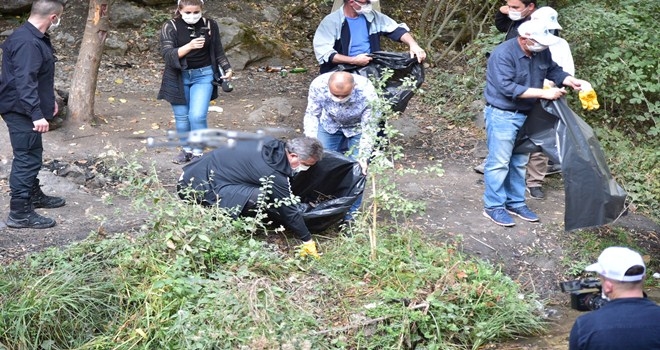 Kıbrıs Kanyonu´nda köşe bucak temizlik