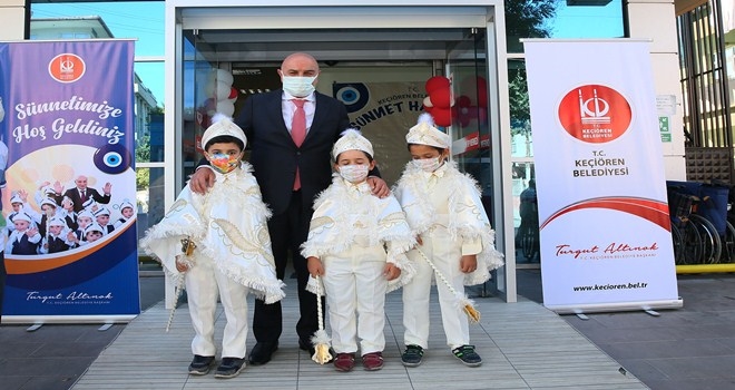 KEÇİÖREN BELEDİYESİNİN TOPLU  SÜNNET HİZMETİ BAŞLADI