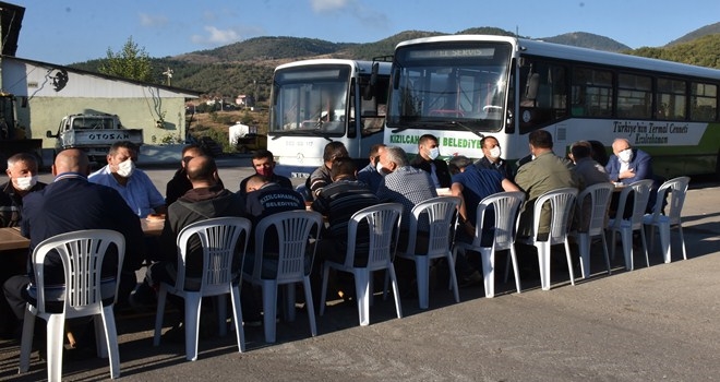 Başkan Acar Garaj Personeliyle Bir Araya Geldi