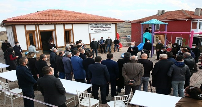 BAŞKAN ALTINOK KÖSRELİK TANDIR DAMINI AÇTI