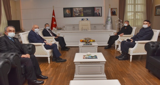 İl Jandarma Komutanı´ndan Kızılcahamam Ziyareti