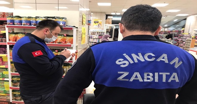 Sincan Zabıtasından Kapsamlı Yönetmelik ve Korona Denetimi