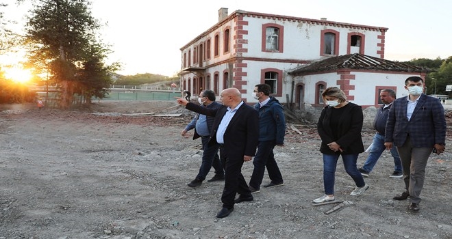 BAŞKAN ALTINOK ÇOBAN  MEKTEBİ´NİN SON HALİNİ PAYLAŞTI