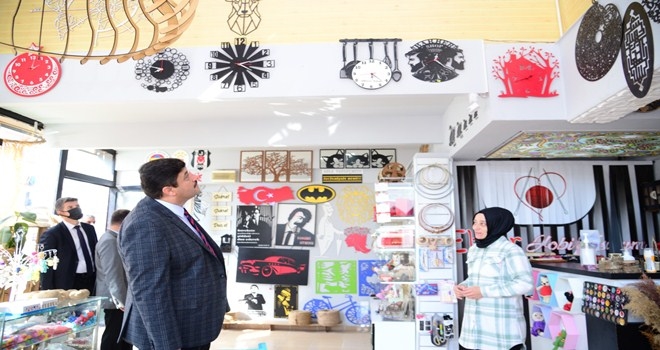 Başkan Oğuz´dan ekmek teknelerine ziyaret