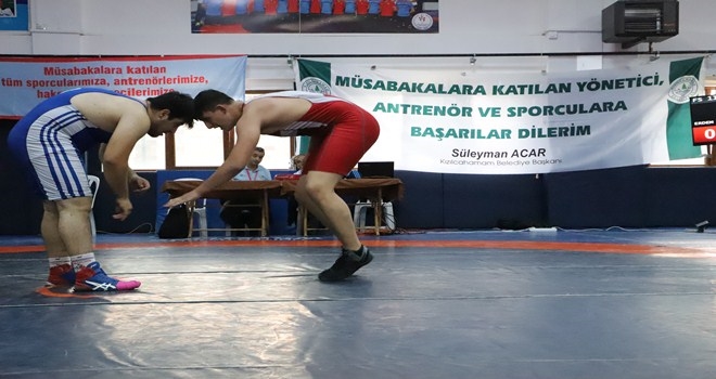 Kızılcahamam´da 15. Rıza Doğan Güreş Turnuvası Yapıldı
