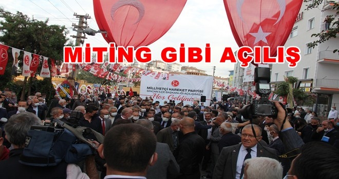 MHP Sincan İlçe Başkanlığı Binası Açıldı