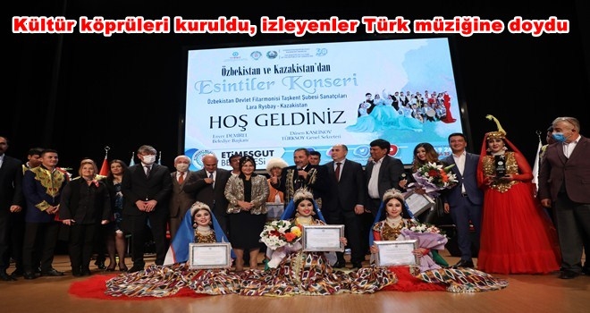 ETİMESGUT´TA KAZAK VE ÖZBEKİSTAN ESİNTİSİ