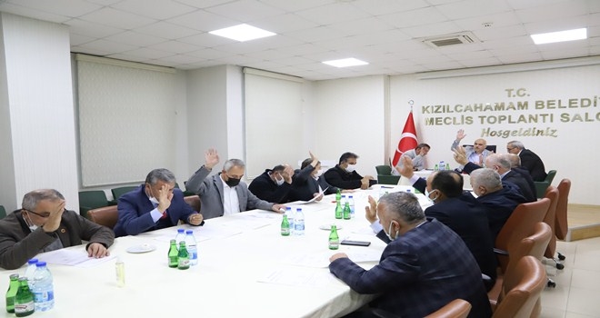 Kızılcahamam´ın 2022 yılı bütçesi onaylandı