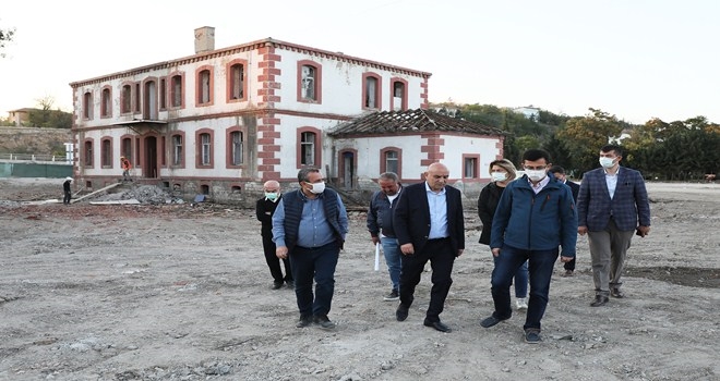 BAŞKAN ALTINOK ÇOBAN MEKTEBİ´NDEKİ ÇALIŞMLARI DENETLEDİ