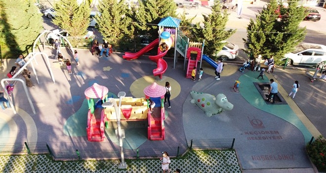 KEÇİÖREN´E 62 YENİ PARK İNŞA EDİLDİ
