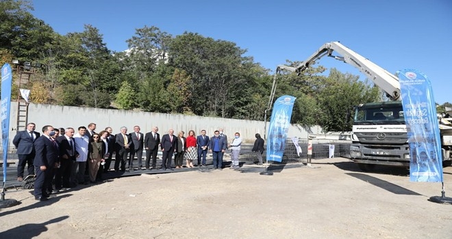 SBÜ GÜLHANE KÜLLİYESİ´NDE SPOR KOMPLEKSİNİN TEMELLERİ ATILDI