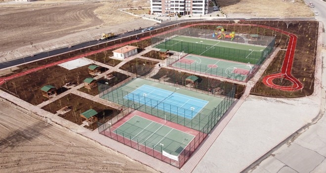 KEÇİÖREN´E DEVASA BİR PARK DAHA KAZANDIRILDI