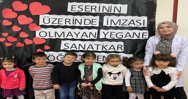 Öğretmenleri için hazırladılar