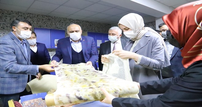 Ankara´nın Tarihi Sof Kumaşı Kızılcahamam  Belediyesi himayesinde yeniden canlanıyor