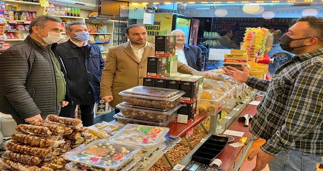 Başkan Köse´den esnaf ziyareti
