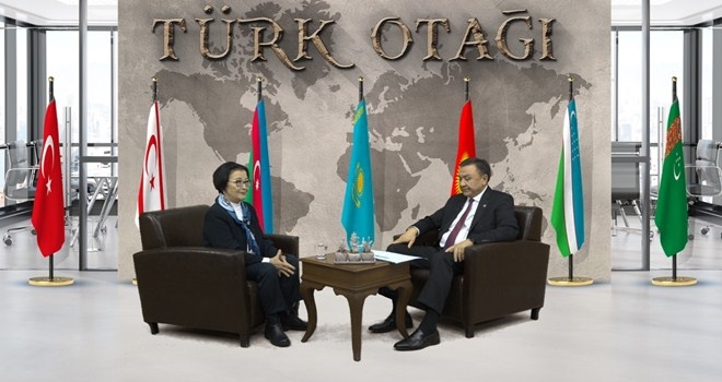 TÜRK OTAĞI´NIN İLK KONUĞU BÜYÜKELÇİ KUBANIÇBEK OLDU