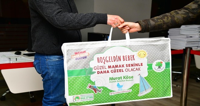 Mamak Belediyesi 3 bin 233 bebeğe hoş geldin dedi