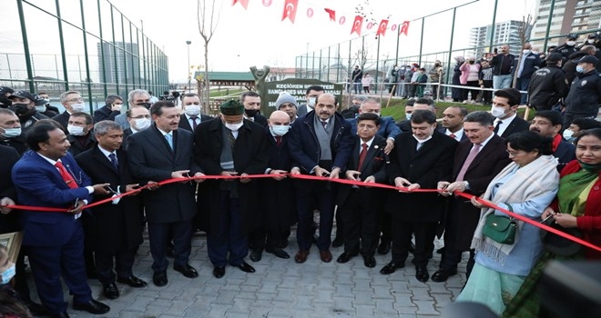 BANGLADEŞ´İN KURUCU LİDERİ MUJİBUR RAHMAN PARKI KEÇİÖREN´DE AÇILDI