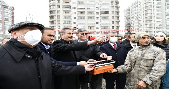 Türkiye-Kazakistan Kardeşlik Parkı´nın temeli atıldı
