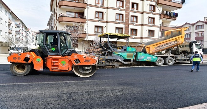 Mamak´tan rekor alt yapı hizmeti