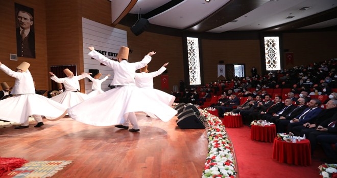 MEVLANA 748. VUSLAT YIL DÖNÜMÜNDE KEÇİÖREN´DE ANILDI