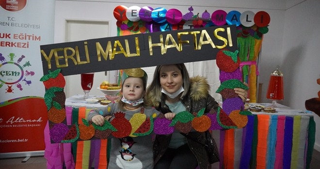 KEÇİÖREN ÇEM´DE YERLİ MALI HAFTASI KUTLANDI