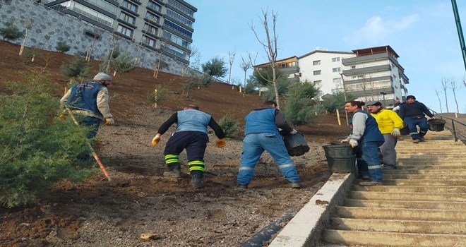 KEÇİÖREN´DE AĞAÇLANDIRMA SEFERBERLİĞİ