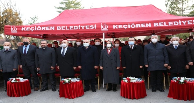 ATATÜRK´ÜN ANKARA´YA GELİŞİNİN 102´NCİ  YIL DÖNÜMÜ KEÇİÖREN´DE KUTLANDI