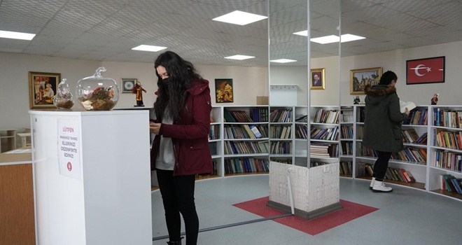 KEÇİÖREN´DE KONFORLU KÜTÜPHANELER
