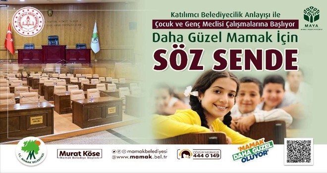 Mamak´ta Çocuk ve Gençlik Meclisi kuruldu