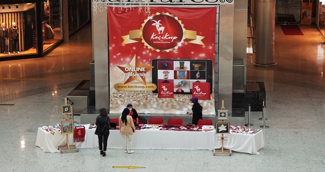 KEÇİKOOP, TANITIM STANDIYLA YAYGINLAŞIYOR