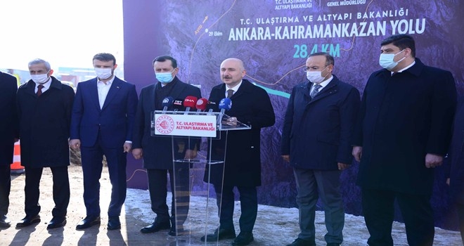 Ankara-Kahramankazan arası 20 dakikaya düşecek
