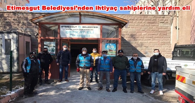 Yardım kolilerinin dağıtımı devam ediyor