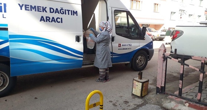 Sincan Belediyesi´nden İhtiyaç Sahiplerine Yardım Eli 