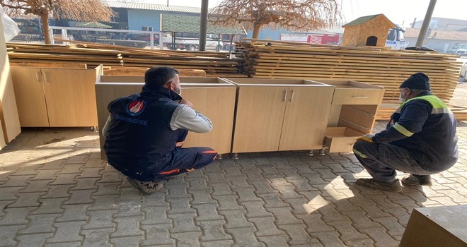 İhtiyaç sahiplerine mobilya