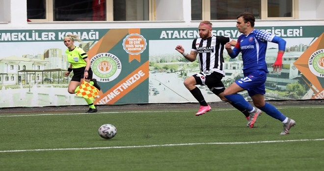 ETİMESGUT BELEDİYESPOR KARABÜKSPOR´A GOL YAĞDIRDI