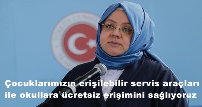 Engelli çocuklar için Taşımalı Eğitim Projesi, devam ediyor