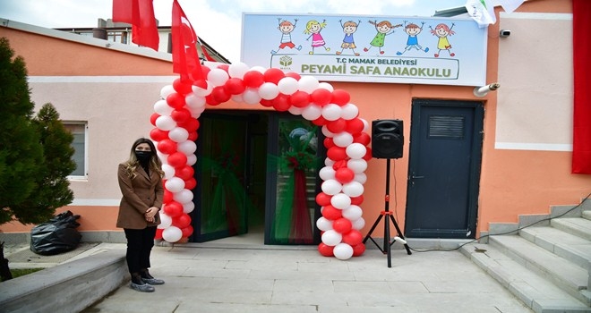 Peyami Sefa Anaokulu Minikleri Okula ?Merhaba? Dedi