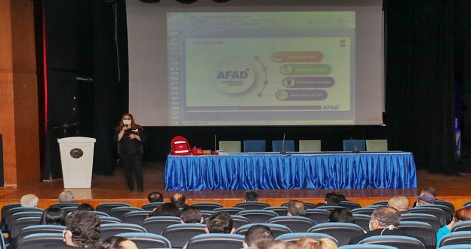 Yenimahalle sakinleri ?Afet Bilinci Eğitimi? aldı