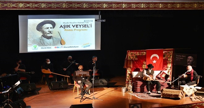 Aşık Veysel Türküleriyle Anıldı