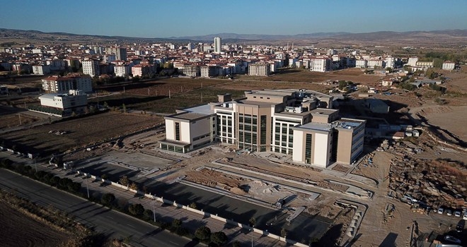 Yeni hastanede sona yaklaşıldı