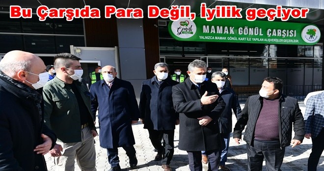 Başkan Köse´den Gönül Çarşısı´na Ziyaret